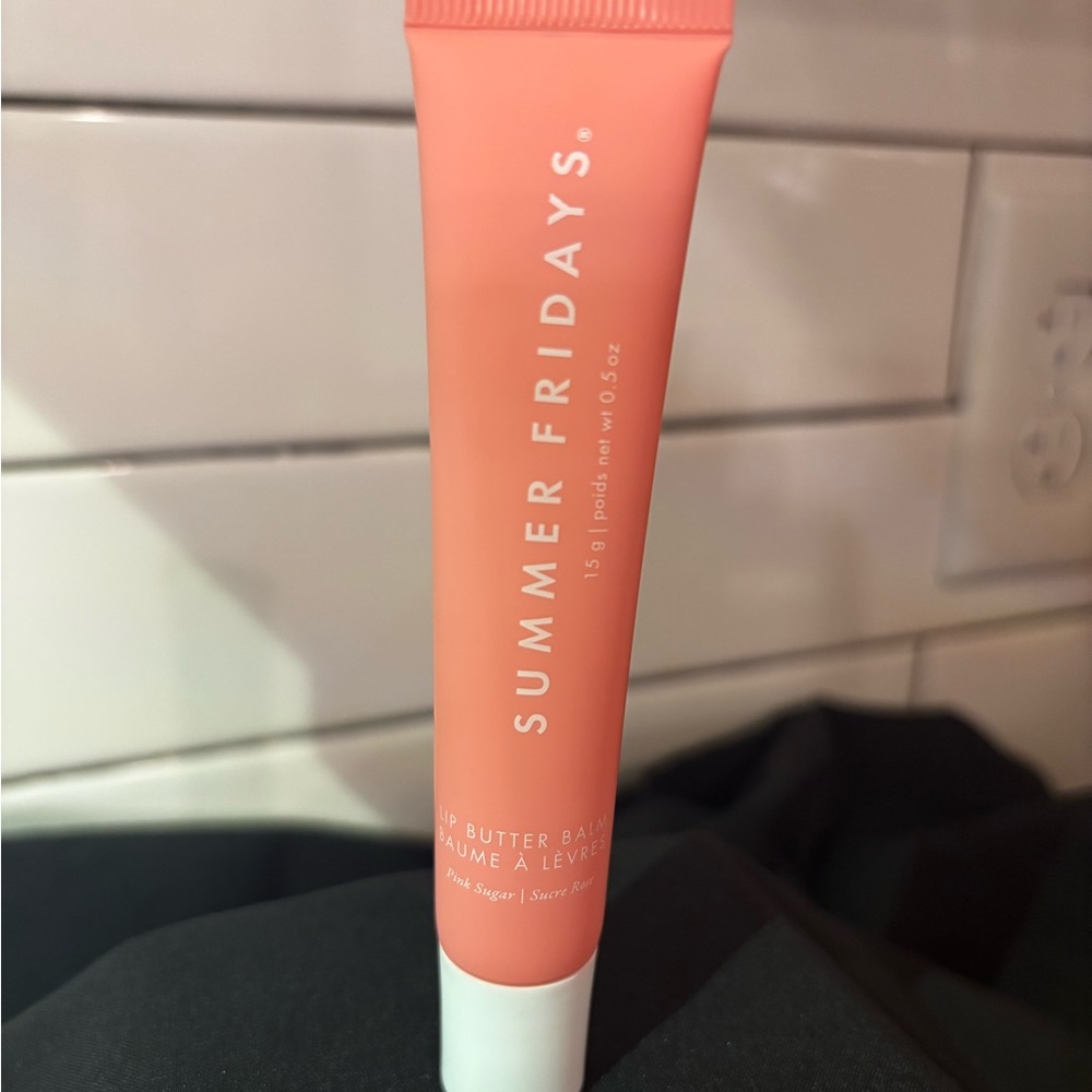 Summer Fridays Pink Sugar Lip Balm